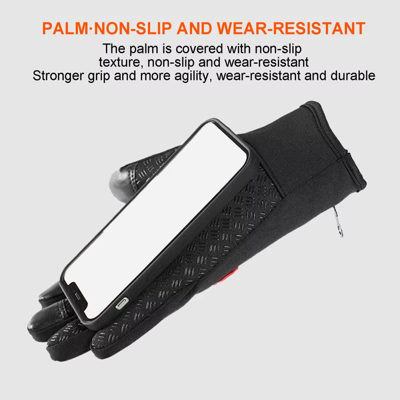 Rechargeable USB Heated Gloves - Waterproof Touchscreen Winter Gloves for Cycling & Outdoor